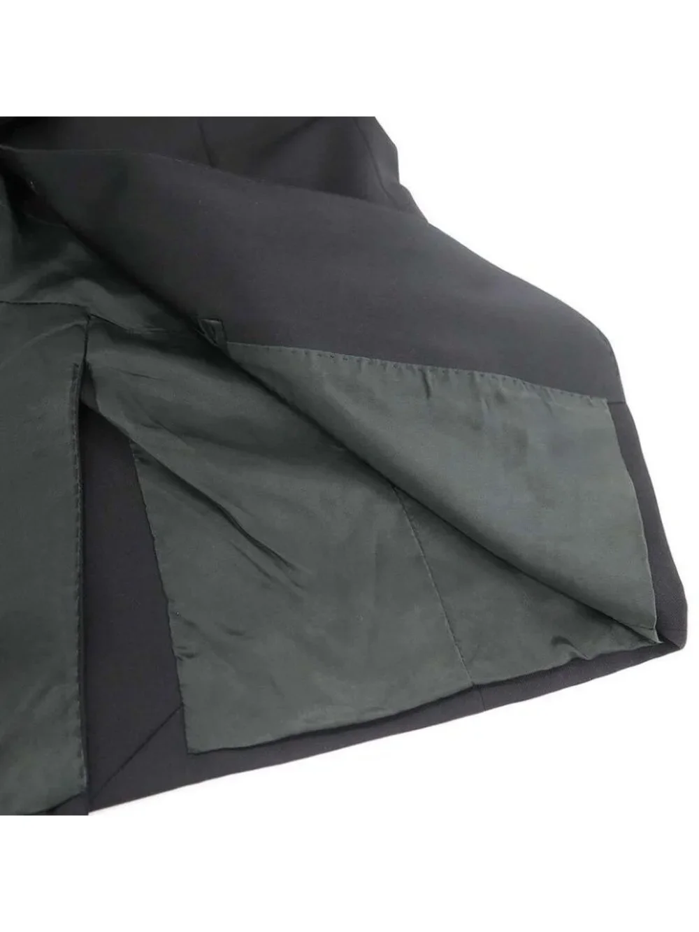 Dior Homme Satin Lapel Smoking Tuxedo Jacket Black 44